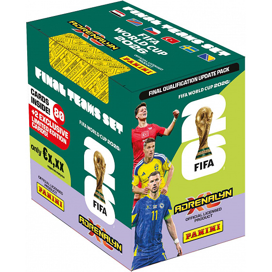 FIFA WORLD CUP 2026 - ADRENALYN - ZESTAW FINAŁOWYCH DRUŻYN