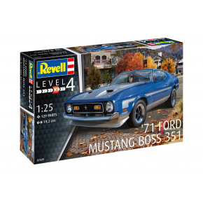 Revell Plastic ModelKit auto 07699 - 71 Ford Mustang Boss 351 (1:25)
