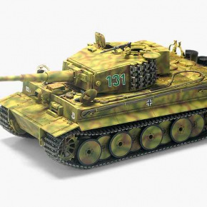 Academy Model Kit tank 13287 - TIGER-I MID VER. "Anniv.70 Normandy Invasion 1944" (1:35)