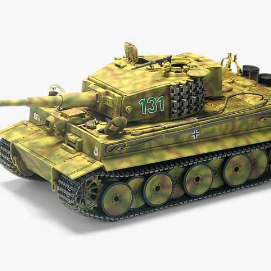 Academy Modellbausatz Panzer 13287 - TIGER-I MITTLERE VERSION. "Jahrestag70 Normandie-Invasion 1944" (1:35)