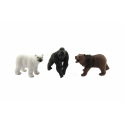 Teddies Zvieratko safari ZOO plast 10cm asst mix druhov 12ks v boxe