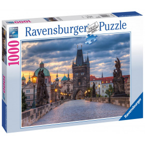 Ravensburger Puzzle Ravensburger Praga: Spacer po Moście Karola 1000 elementów