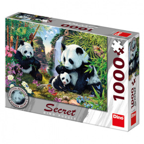 Dino Ostatní Dino puzzle Pandy 1000D secret