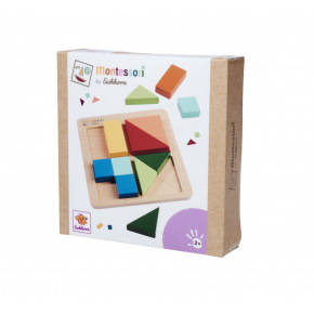 Simba Montessori Štvorce skladačka puzzle