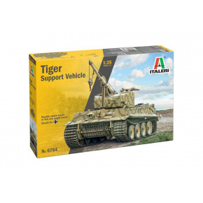 Italeri Modellbausatz Militär 6764 - Tiger Unterstützungsfahrzeug (1:35)