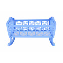 Kolébka pro panenky bez soupravy plast 47x35x30cm v krabici 48x32x8cm