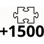 Puzzle nad 1500 dielikov