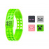 PIXIE CREW MINECRAFT Verstellbares Armband, grün, 4 Multipixel