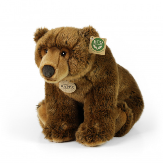 Rappa Plyšový medveď 40 cm ECO-FRIENDLY