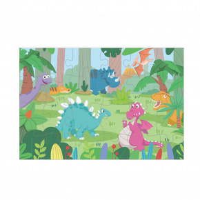 Rappa Puzzle s dinosaurami 24 dielov 50 x 34 cm