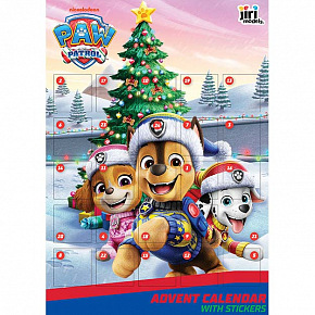 Jiri Models Adventní kalendář se samolepkami Paw Patrol/Tlapková Patrola Jiri Models Adventní kalendář se samolepkami Paw Patrol/Tlapková Patrola