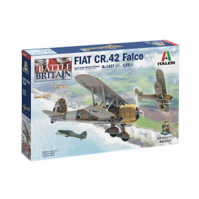 Italeri Model Kit letadlo 1437 - FIAT CR.42 Falco (1:72)
