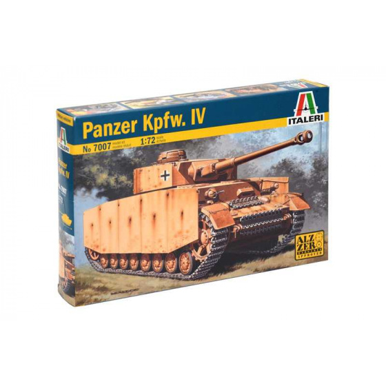 Italeri Model Kit tank 7007 - PZ. KPFW. IV (1:72)