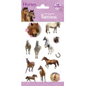 Lowlands Tetování koně barevné 12ks v sáčku