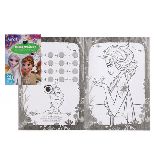 Jiri Models Malbuch mit Aufklebern Die Eiskönigin/Frozen A4 21x30cm