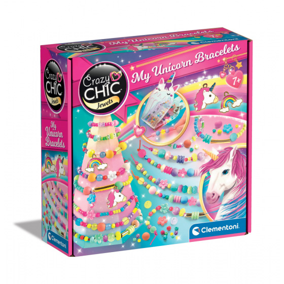 Clementoni Crazy CHIC - Kreativní set - Náramek s jednorožcem