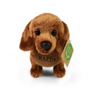 Rappa Plyšový pes jezevčík stojící 2dr. 19 cm ECO-FRIENDLY