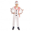 Rappa Dziecięcy kostium bałwana z czapką i szalikiem (M) e-pakiet