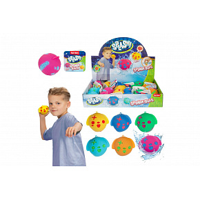 Teddies Míček z měkké houby do vody 6cm 6 barev Teddies Míček z měkké houby do vody 6cm 6 barev