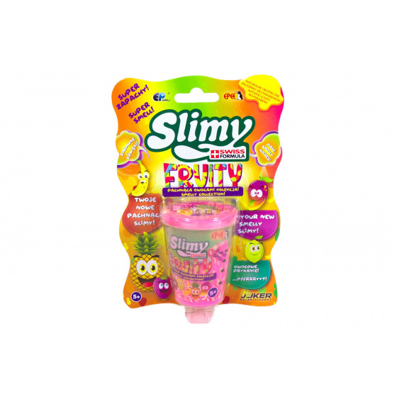 Schleim - Masse 100g in Fruchtfarbe 8cm 5 Sorten in Plastikbox