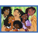 Trefl Puzzle 4v1 Glückliche Welt Disney 28,5x20,5cm in der Schachtel 28x28x6cm