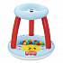 Bestway Aufblasbares Spielzentrum Fisher Price mit Bällen (15 Stück), 89cm x 89cm x 84cm