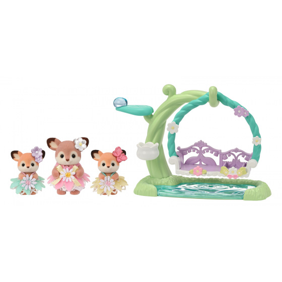 Sylvanian Families 5801 Jelínci na květinové houpačce