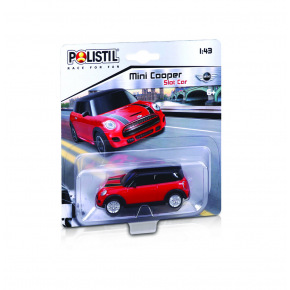 Polistil Mini Cooper Slot car 1:43 czerwony
