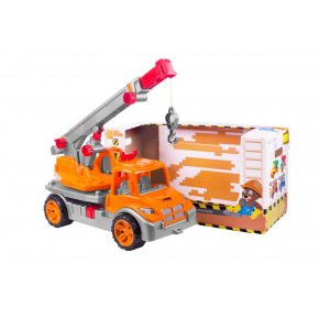 Teddies Żuraw plastikowy 56cm w pudełku 57x30x27cm