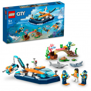 LEGO City 60377 Prieskumný podmorský potápač