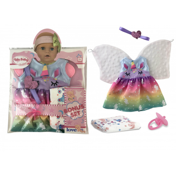 Mac Toys Šaty na panenku 30-38cm