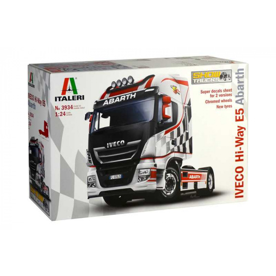 Italeri Model Kit truck 3934 - IVECO HI-WAY E5 ABARTH (1:24)