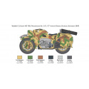 Italeri  Model Kit military 7406 - Zundapp KS 750 with sidecar (1:9)