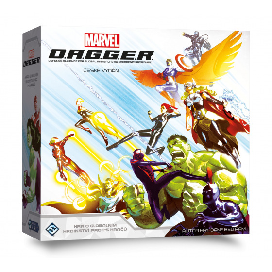 Fantasy Flight Games Marvel D.A.G.G.E.R. - české vydání