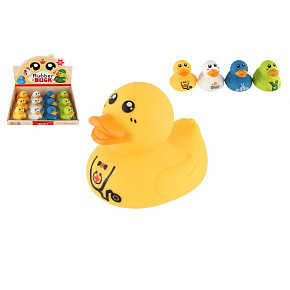 Teddies Kačenka do vany 8cm 4 barvy 12ks v boxu 6m+ Teddies Kačenka do vany 8cm 4 barvy 12ks v boxu 6m+