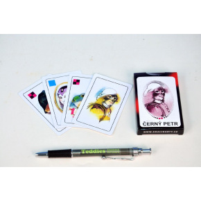 Hrací karty, s.r.o. Čierny Peter spoločenská hra karty v papierovej krabičke
