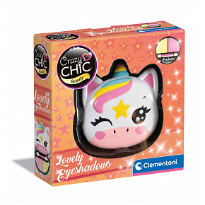 Clementoni Crazy CHIC - Lovelly Collection - Oční stíny Jednorožec