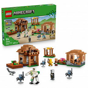 LEGO Minecraft® 21596 Angriff des Magiers auf das Dorf
