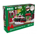 Brio Weihnachtszug-Set mit batteriebetriebener Dampflokomotive