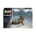 Revell Plastic ModelKit vrtulník 03804 - Alouette II (1:32)