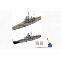 Revell Geschenk-Set Schiff 05668 - Bismarck Schlacht (1:1200)