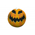 Lampion koule Halloween papír průměr 25cm (bez hůlky) 4 druhy karneval