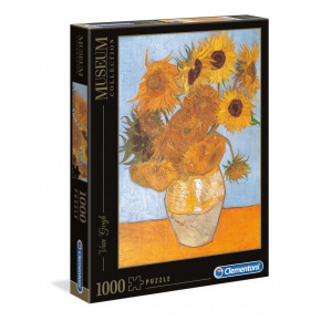 Clementoni Puzzle 1000 elementów Muzeum - Słoneczniki Van Gogha