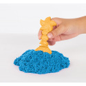 Spin Master KINETIC SAND KISTE MIT FLÜSSIGEM SAND UND UNTERLAGE BLAU