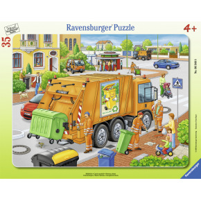 Ravensburger Detské puzzle Zber odpadu 35d