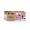 GLOBBER Hulajnoga JUNIOR FOLDABLE LIGHTS ECOLOGIC, jagodowy