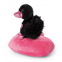 NICI plyš Love Černá labuť se srdíčkem 10cm, GREEN