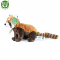 Rappa Plyšová panda červená 18 cm ECO-FRIENDLY