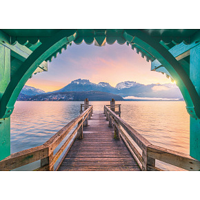Ravensburger Jezero Annecy 1000 dílků