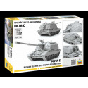 Zvezda Model Kit military 5045 - MSTA-S Self Propelled Howitzer (1:72)